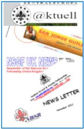 Newsletter collage